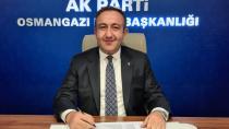 AK Parti Osmangazi İlçe Başkanı Ufuk Cömez görevden alındı