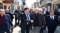 Erkan Aydın Kayhan'da esnafla buluştu