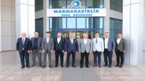 Başkan Şadi Özdemir’den Marmarabirlik’e hayırlı olsun ziyareti