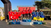 Büyükşehir Belediyesporlu Muhammed Emir Kurtulan Avrupa üçüncüsü