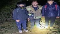 Ormanlık alanda kaybolan gençler kurtarıldı
