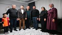 BAŞKAN YILMAZ'DAN ŞEHİT AİLESİNE ZİYARET