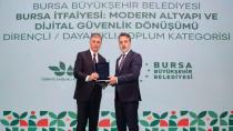 Bursa Büyükşehir’in itfaiye yatırımlarına ulusal ödül